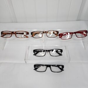 Classic +2.25 Reading Glasses 5pc SET